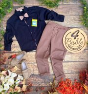 granatowa koszula mbhanna