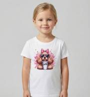 koszulka piesek w okularach