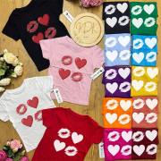 koszulka serca +buziaczki