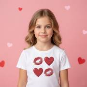 koszulka serca +buziaczki