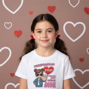koszulka dziewczynka z napisami