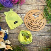 zestaw wiosenny z uszkami