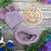 zestaw zimowy czapka plus komin