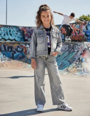 katana jeans z kołnierzykiem