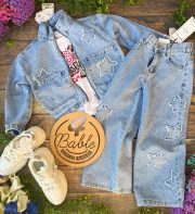 katana jeans z gwiazdkami