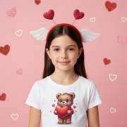 koszulka miś z serduszkiem