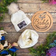 zestaw zimowy czapka z kominem