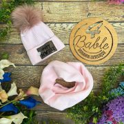 zestaw zimowy czapka z kominem