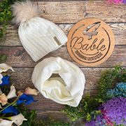 zestaw zimowy z tasiemka