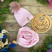 zestaw zimowy z tasiemka