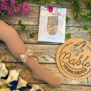 rajstopy mikrofibra z kokarda