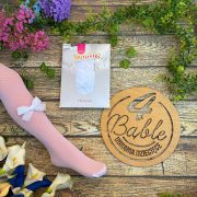 rajstopy mikrofibra z kokarda