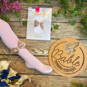 rajstopy mikrofibra z kokarda