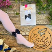 rajstopy mikrofibra z kokarda