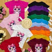 koszulka sowa z kokardką