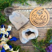 zestaw zimowy czapka plus komin