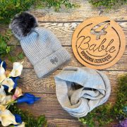 zestaw zimowy czapka plus komin