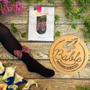 rajstopy mikrofibra z kokarda