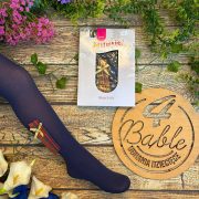 rajstopy mikrofibra z kokarda