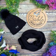 zestaw zimowy czapka plus komin