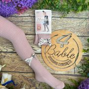 rajstopy prazek z kokarda