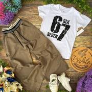 szwedy dresy z szeroka nogawka