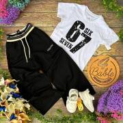 szwedy dresy z szeroka nogawka