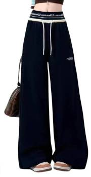 szwedy dresy z szeroka nogawka