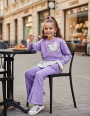 zestaw 2części z białym kwiatkiem