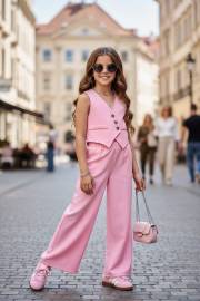 garnitur 2 części z kamizelką