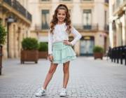 spÓdniczka wiosenna z falbanką