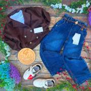 spodnie jeans z paskiem serce 2